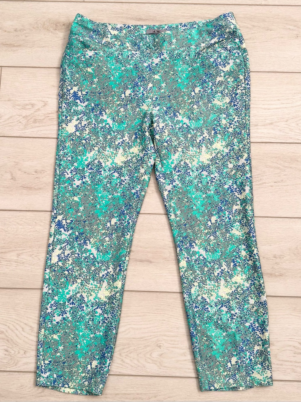 Adidas Adistar Golf Pants, Cropped Patterned Pull on